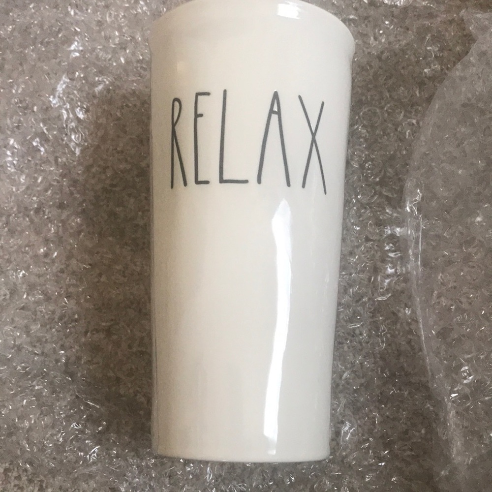 Rae Dunn “Relax” tumbler